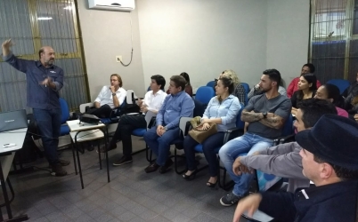 Reunião de apresentação do Cidade Empreendedora em Chapadão